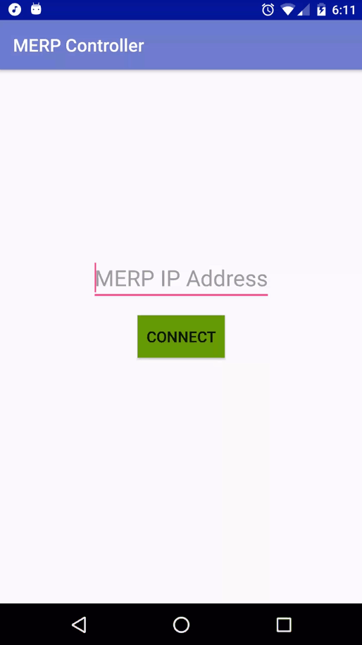 MERP Android Controller Demo